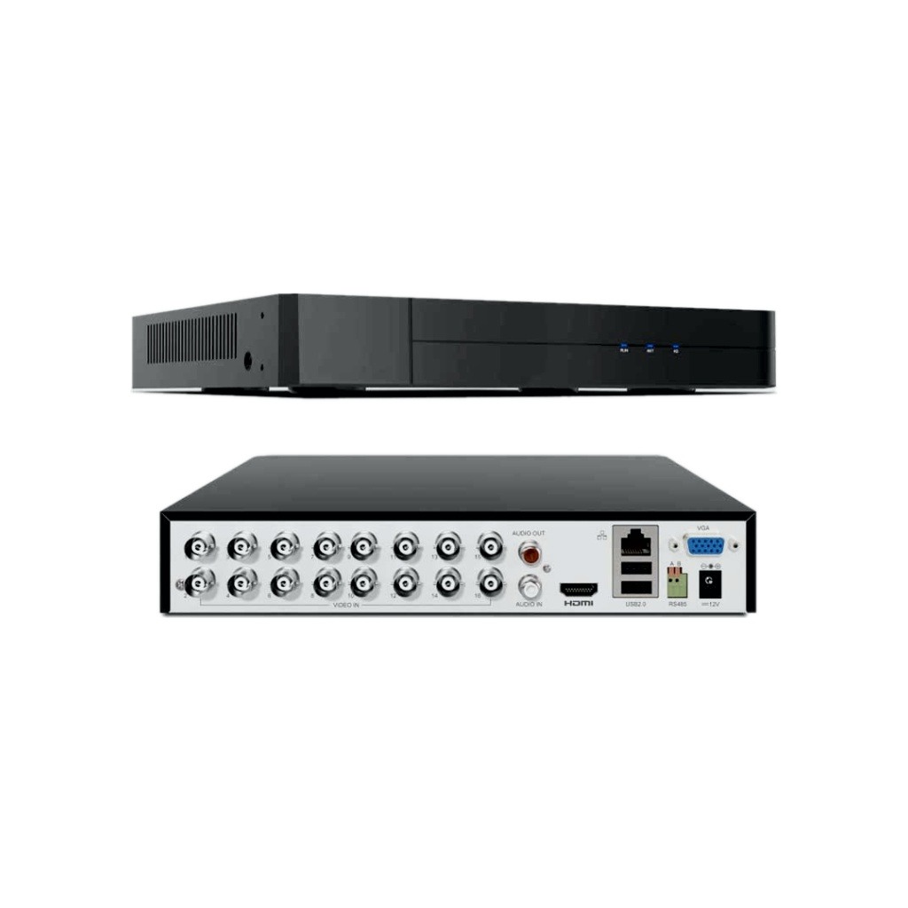 XVR301-16G 16CH 5MP Hybrid XVR – TVI/AHD/CVI/CVBS/IP Guard Viewer