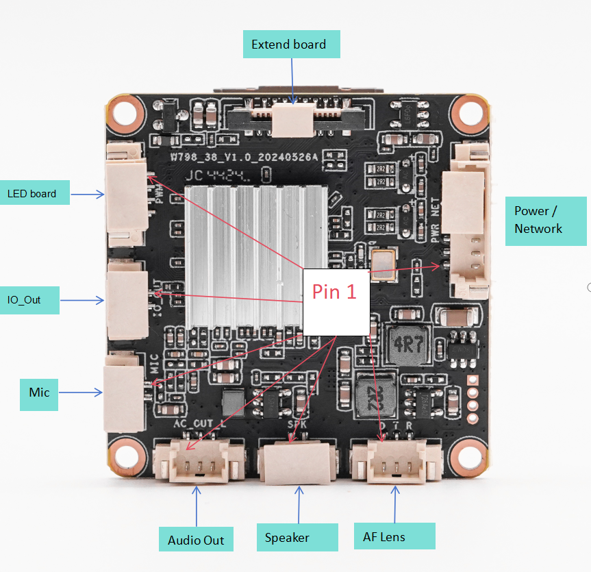 N801B connector and wiring diagram 2