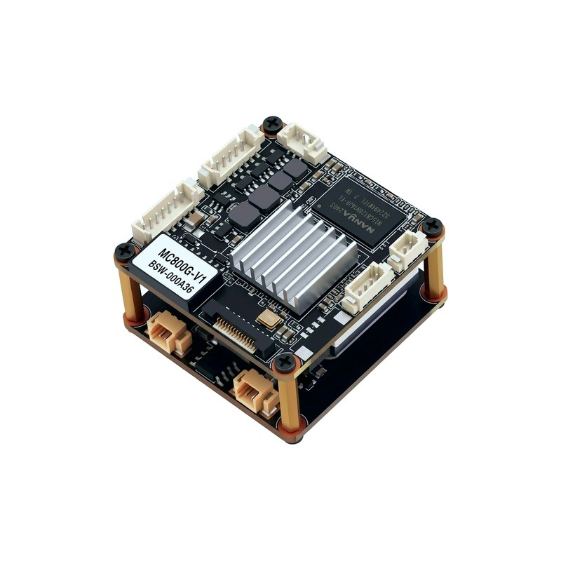 MC800G dual-board IP camera module, product photograph